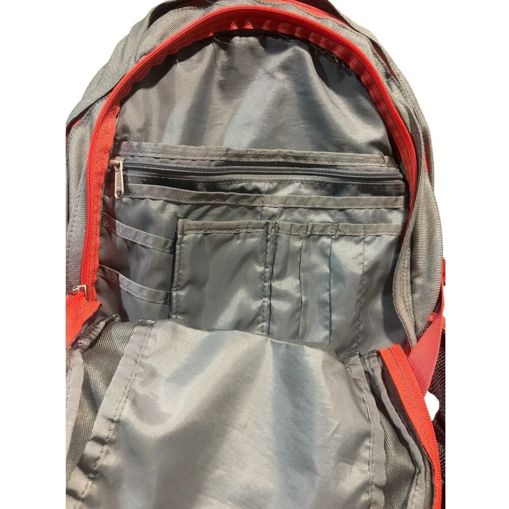 The North Face Rainer Pink/Gray Hiking Backpack Padded Straps